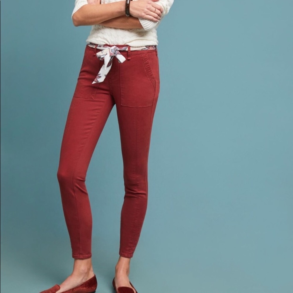 Anthropologie Jefferson Slim Utility Pants